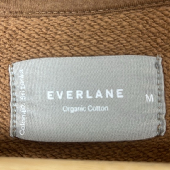 Everlane The Track Crewneck Toasted Coconut Size Medium - Picture 6 of 9